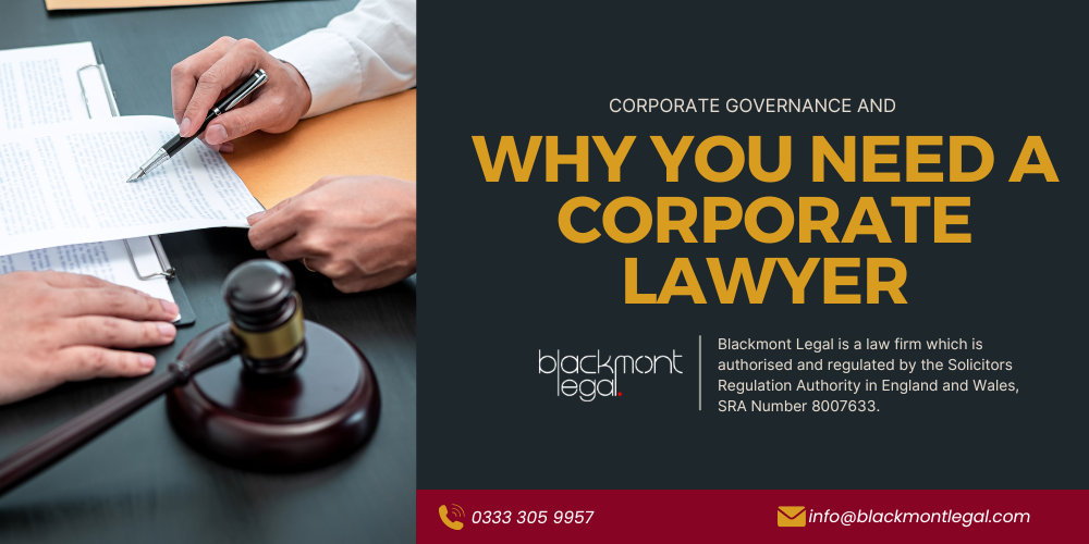 Corporate Governance & Why you need a Corporate Lawyer